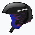 Cască de schi pentru copii Salomon Equipe Fis Jr black/flames 4