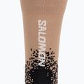 Șosete Salomon Gravel Crew burro/black/vanilla ice 3
