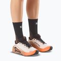 Încălțăminte de alergare pentru femei Salomon Genesis 2 GTX rainy day/desert tan 5