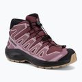 Încălțăminte de drumeție pentru copii Salomon XA Pro Mid Waterproof nocturne/dusky orchid