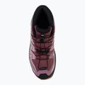 Încălțăminte de drumeție pentru copii Salomon XA Pro Mid Waterproof nocturne/dusky orchid 5