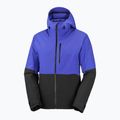 Geacă de schi pentru bărbați Salomon Highland clematis blue/deep black 7