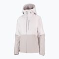 Geacă de schi pentru femei Salomon Highland white sand/silver cloud 7