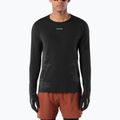 Longsleeve de alergare pentru bărbați Salomon Sense Aero GFX Tee LS deep black/black beauty