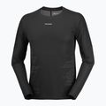 Longsleeve de alergare pentru bărbați Salomon Sense Aero GFX Tee LS deep black/black beauty 4