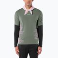 Tricou de alergare pentru bărbați Salomon Sense Aero GFX Tee SS castor gray/pink frosting