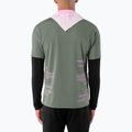 Tricou de alergare pentru bărbați Salomon Sense Aero GFX Tee SS castor gray/pink frosting 2