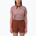 Tricou de alergare pentru femei Salomon Sense Aero GFX Tee SS antler/chocolate fondant