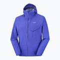 Geacă de alergare pentru bărbați Salomon Bonatti Waterproof clematis blue 8