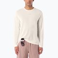 Longsleeve de alergare pentru bărbați Salomon Shakeout Core Tee GFX LS whisper white/pink frosting