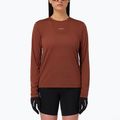 Longsleeve de alergare pentru femei Salomon Shakeout Core LS Tee burnt umber