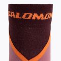 Șosete Salomon Pulse Ankle dusky orchid/huckleberry/dragon fire 3