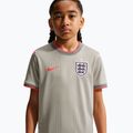 Tricou de fotbal pentru copii Nike England Pre-Match pewter grey/bright crimson 5