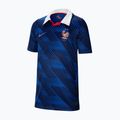 Tricou de fotbal pentru copii Nike FFF 2026 Stadium Home game royal/metallic copper