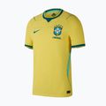 Tricou de fotbal pentru bărbați Nike Brazil 2026/27 Match Home canary/light mint/geode teal 8