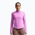 Bluză pentru femei de alergare Nike Swift Dri-FIT UV 1/4-Zip light magenta