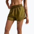 Pantaloni scurți de alergare pentru femei Nike Tempo Dri-Fit Mid-Rise Olive Flak/Olive Flak