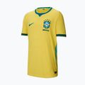 Tricou de fotbal pentru copii Nike Brazil 2026/27 Match Home canary/light mint/geode teal