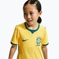 Tricou de fotbal pentru copii Nike Brazil 2026/27 Match Home canary/light mint/geode teal 7