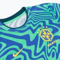 Tricou de fotbal pentru copii Nike Brazil Pre-Match 3