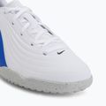 Încălțăminte de fotbal pentru copii Nike Tiempo Maestro Club Jr IC white/racer blue/pink blast/black 7