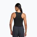 Tricou pentru femei Nike One Fitted Dri-Fit Cropped Tank thunder black/white 2