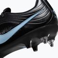 Încălțăminte de fotbal pentru bărbați Nike Tiempo Maestro Acad SG-Pro AC black/ice blue 9
