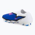 Încălțăminte de fotbal pentru bărbați Nike Phantom 6 Low Pro FG racer blue/white/pink blast 3