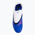 Încălțăminte de fotbal pentru bărbați Nike Phantom 6 Low Pro FG racer blue/white/pink blast 5