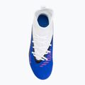 Încălțăminte de fotbal pentru copii Nike Phantom 6 High Club FG/MG racer blue/white/pink blast 5