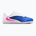 Încălțăminte de fotbal pentru copii Nike Jr. Phantom 6 Low Club IN racer blue/white/pink blast 9