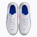 Încălțăminte de fotbal pentru copii Nike Tiempo Maestro Club Jr IC white/racer blue/pink blast/black 6