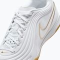 Încălțăminte de fotbal pentru bărbați Nike Tiempo Reactgato IC white/metallic gold 8