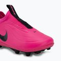 Încălțăminte de fotbal pentru copii Nike Tiempo Maestro Flex Jr FG/MG PS pink blast/black 7