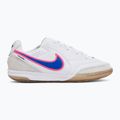 Încălțăminte de fotbal pentru copii Nike Tiempo Streetgato Jr white/pink blast/racer blue 2