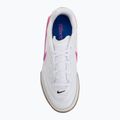 Încălțăminte de fotbal pentru copii Nike Tiempo Streetgato Jr white/pink blast/racer blue 5