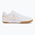 Încălțăminte de fotbal pentru bărbați Nike Tiempo Reactgato IC white/metallic gold 2