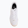 Încălțăminte de fotbal pentru bărbați Nike Tiempo Reactgato IC white/metallic gold 5