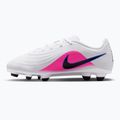 Încălțăminte de fotbal pentru copii Nike Tiempo Maestro Club Jr FG/MG white/racer blue/pink blast/black 9
