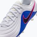 Încălțăminte de fotbal pentru copii Nike Tiempo Maestro Academy Jr FG/MG white/racer blue/pink blast/black 8