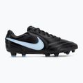 Încălțăminte de fotbal pentru bărbați Nike Tiempo Ligera Pro FG black/ice blue/obsidian 2