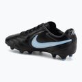 Încălțăminte de fotbal pentru bărbați Nike Tiempo Ligera Pro FG black/ice blue/obsidian 3