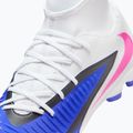Încălțăminte de fotbal pentru bărbați Nike Phantom 6 High Club FG/MG racer blue/white/pink blast 8