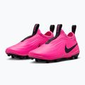 Încălțăminte de fotbal pentru copii Nike Tiempo Maestro Flex Jr FG/MG PS pink blast/black 3