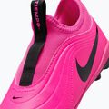 Încălțăminte de fotbal pentru copii Nike Tiempo Maestro Flex Jr FG/MG PS pink blast/black 4
