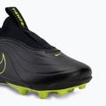 Încălțăminte de fotbal pentru copii Nike Tiempo Maestro Flex Jr FG/MG PS black/volt/black 7