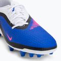 Ghete de fotbal pentru bărbați Nike Phantom 6 Low Academy AG racer blue/white/pink blast 7