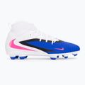 Încălțăminte de fotbal pentru bărbați Nike Phantom 6 High Club FG/MG racer blue/white/pink blast 2