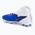 Încălțăminte de fotbal pentru bărbați Nike Phantom 6 High Club FG/MG racer blue/white/pink blast 3