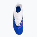 Încălțăminte de fotbal pentru bărbați Nike Phantom 6 High Club FG/MG racer blue/white/pink blast 5